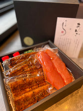 画像をギャラリービューアに読み込む, 【福岡県 福岡市】柳川屋蔵本店「国産 鰻の蒲焼き+博多明太子」セット※冷蔵<送料込>